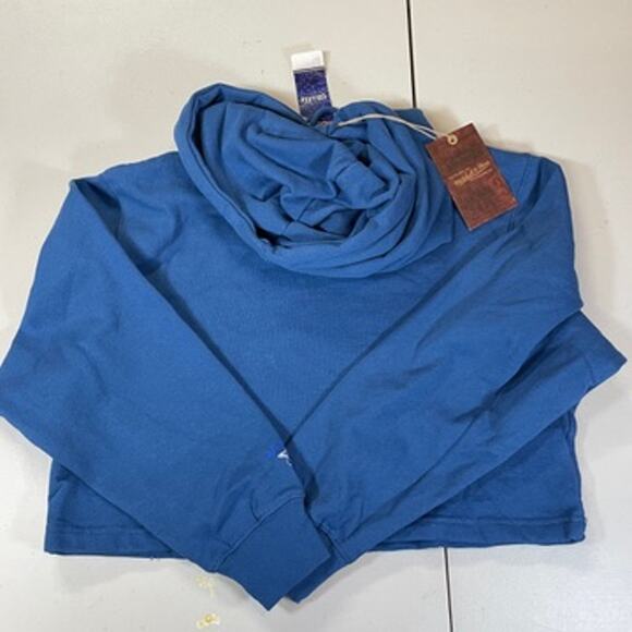 Kentucky Wildcats Mitchell & Ness Women's Cropped NCAA Hoodie - Picture 2 of 2